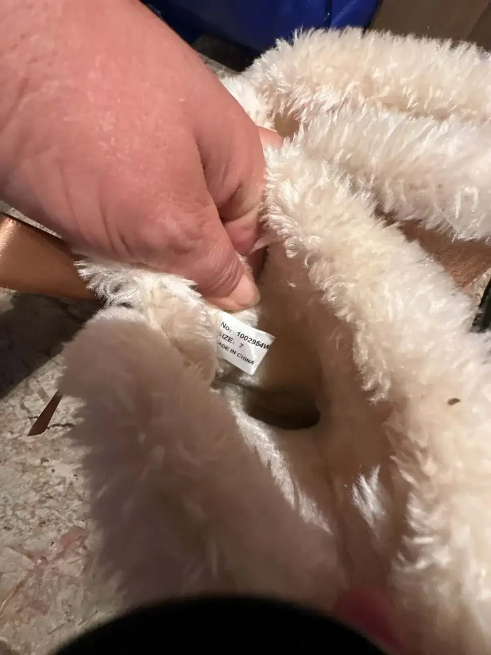 Tan Suede Faux-Fur Lined Winter Boots with Back Ribbon Detail